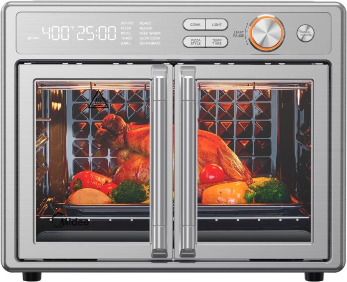 midea-flexify-pro-french-door-air-fryer-toaster-oven-premium-cooking-experience-with-precision-heat-easy-clean-enamel-in