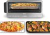 Ninja Air Fryer Toaster Oven Combo | 8-in-1 Functionality | Flip Up & Away for Storage Space | Air Fry Basket, Sheet Pan, Wire Rack & Removable Crumb Tray |1800 Watt | Stainless Steel | SP151