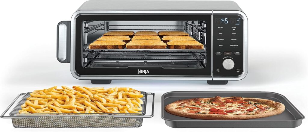 Ninja Prestige Smart XL with Pro Cook System in Digital Countertop Convection Toaster Oven, Air Fry, Air Roast, Broil and Bake, Thermometer, Watts, Stainless Steel, DT551 Ninja Prestige Smart XL with Pro Cook System in Digital Countertop Convection Toaster Oven, Air Fry, Air Roast, Broil and Bake, Thermometer, Watts, Stainless Steel, DT551