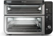 Ninja Prestige Smart XL with Pro Cook System 10 in 1 Digital Countertop Convection Toaster Oven, Air Fry, Air Roast, Broil and Bake, Thermometer, 1800 Watts, Stainless Steel, DT551