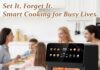 Ludatido 2026 Upgraded 12QT Air Fryer Oven, 8-in-1 Toaster Oven Combo, 8 Presets, Family Size Countertop Oven, 2 Baking Racks & Gloves, Roast Bake Air Fry, Easy to Clean