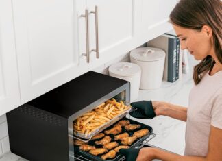 Ninja Foodi XL Pro Air Fry Oven, 8-in-1, Countertop, Black, DT202BK