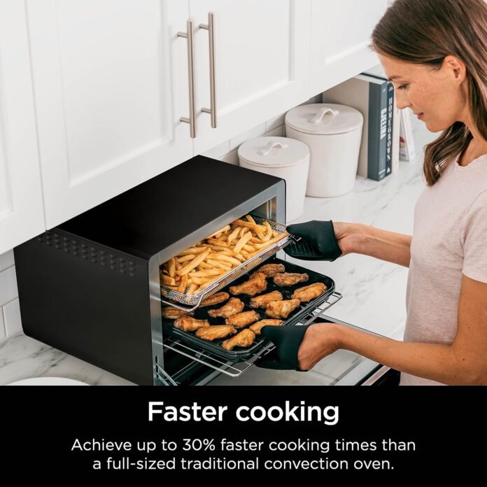 Ninja Foodi XL Pro Air Fry Oven, 8-in-1, Countertop, Black, DT202BK Ninja Foodi XL Pro Air Fry Oven, 8-in-1, Countertop, Black, DT202BK