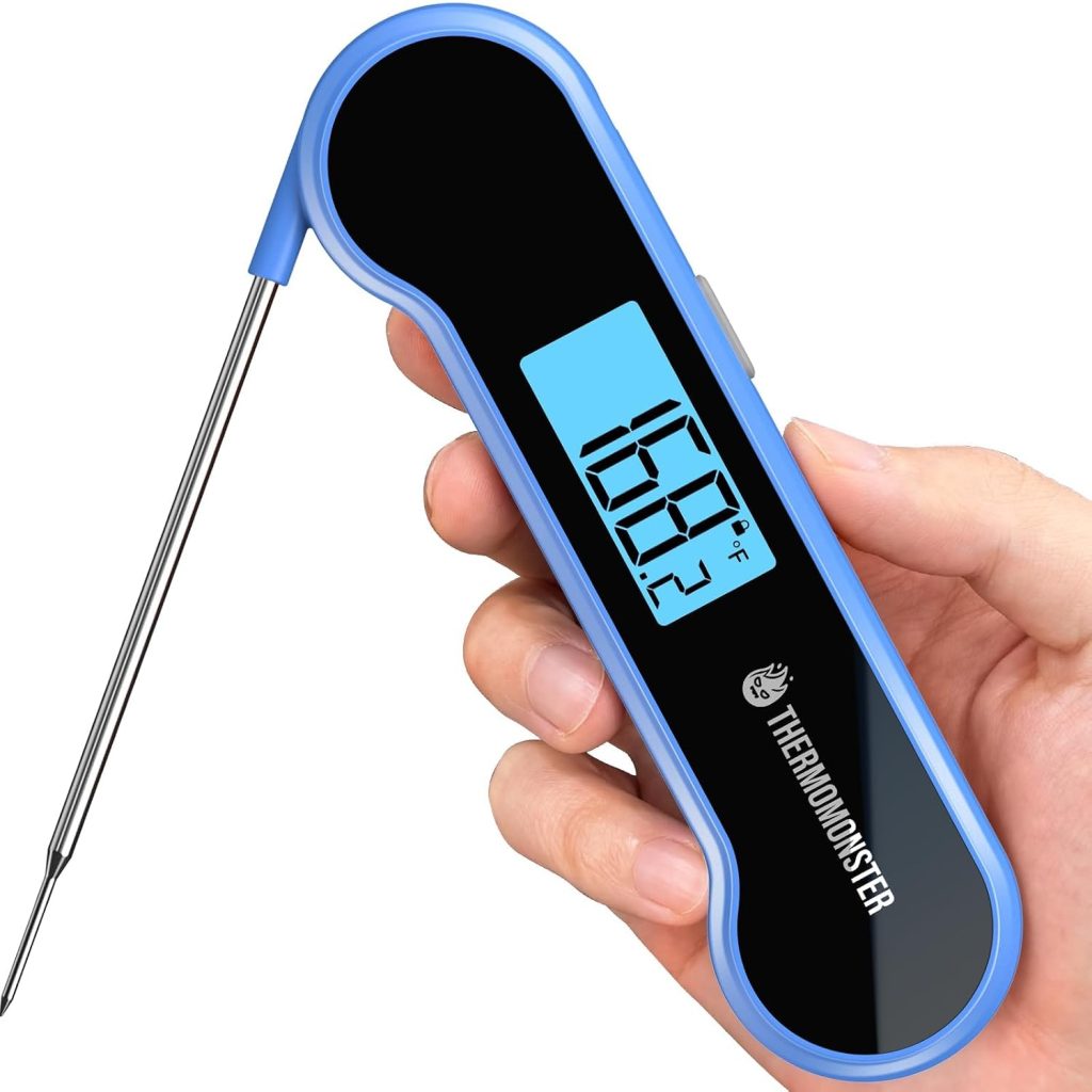 Product Name: 0.5 Sec Instant Read Meat Thermometer Digital for Cooking, Red review | Air Fryer Reviews 0.5 Sec Instant Read Meat Thermometer Digital for Cooking, Red