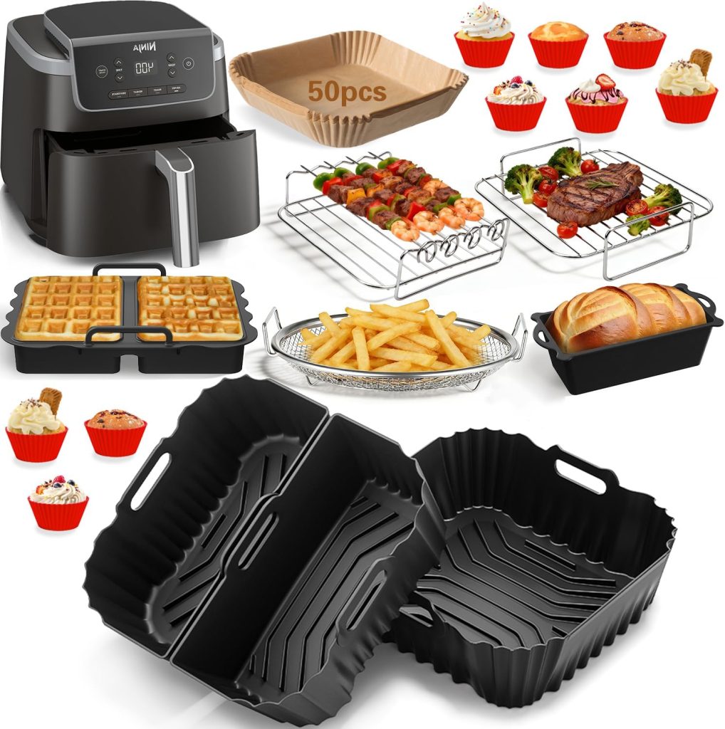 Product Name: Air Fryer Accessories for Cosori TurboBlaze review | Air Fryer Reviews Air Fryer Accessories for Cosori TurboBlaze Qt | 5.8 QT | 6.5 Qt