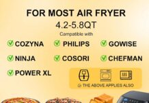 Air Fryer Accessories Kit 12pcs Universal for 4, 4.2, 5, 5.5, 5.8 QT Gowise Cosori Phillips Ninja Cozyna Air Fryer review https://www.amazon.com/dp/B0F23RTC1R - Air Fryer Accessories Kit 12pcs Universal for 4, 4.2, 5, 5.5, 5.8 QT Gowise Cosori Phillips Ninja Cozyna Air Fryer review