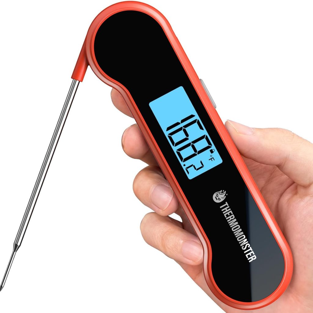 Product Name: 0.5 Sec Instant Read Meat Thermometer Digital for Cooking, Red review | Air Fryer Reviews https://www.amazon.com/dp/B0F5X4FM3Q - 0.5 Sec Instant Read Meat Thermometer Digital for Cooking, Red