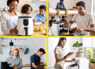Weiman Foaming Air Fryer Cleaning Kit, Cleaner & Degreaser for Ceramic Baskets & Trays, Removes Grease, Grime, Oil & Baked-On Food, Includes Non-Abrasive Sponge, Fast-Acting, Residue-Free, oz review
